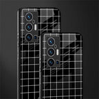 classic grid dark edition glass case for vivo x70 pro plus image-2