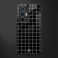 classic grid dark edition glass case for vivo x70 pro plus image