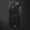 classic grid dark edition glass case for realme 9 4g image