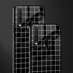 classic grid dark edition glass case for vivo y12 image-2