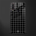 classic grid dark edition glass case for vivo y12 image