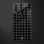 classic grid dark edition glass case for vivo y12 image
