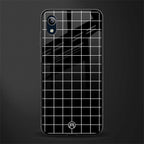 classic grid dark edition glass case for vivo y91i image