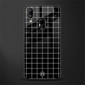 classic grid dark edition glass case for vivo y95 image