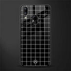 classic grid dark edition glass case for vivo y93 image