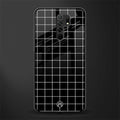 classic grid dark edition glass case for poco m2 image