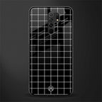 classic grid dark edition glass case for poco m2 image