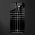 classic grid dark edition glass case for realme x2 pro image