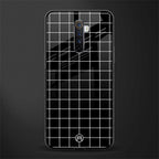 classic grid dark edition glass case for realme x2 pro image