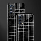 classic grid dark edition glass case for oppo reno 5 pro image-2