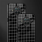 classic grid dark edition glass case for mi 10i image-2
