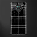 classic grid dark edition glass case for mi 10i image