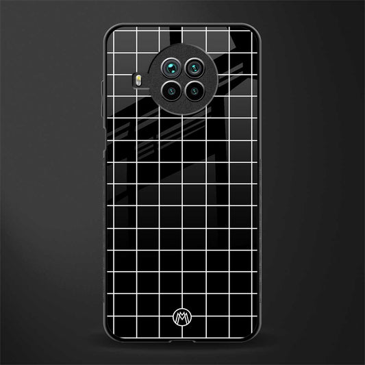 classic grid dark edition glass case for mi 10i image