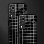 classic grid dark edition glass case for vivo y51 image-2