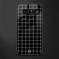 classic grid dark edition glass case for samsung galaxy note 8 image