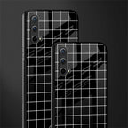 classic grid dark edition glass case for oneplus nord ce 5g image-2