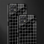 classic grid dark edition glass case for samsung galaxy a22 5g image-2