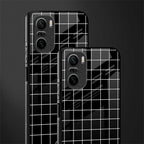 classic grid dark edition glass case for mi 11x 5g image-2