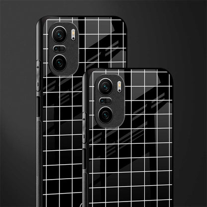 classic grid dark edition glass case for mi 11x 5g image-2