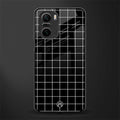 classic grid dark edition glass case for mi 11x 5g image