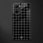 classic grid dark edition glass case for mi 11x 5g image