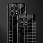 classic grid dark edition glass case for oneplus 10 pro 5g image-2