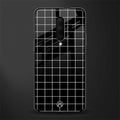 classic grid dark edition glass case for oneplus 7 pro image