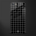 classic grid dark edition glass case for iphone 6 image