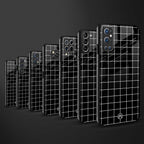 classic grid dark edition glass case for realme 7 image-3