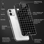 classic grid dark edition glass case for realme 7 image-4