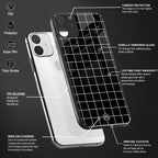 classic grid dark edition glass case for realme c35 image-4