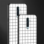 classic grid light edition glass case for oppo reno 2f image-2