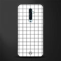 classic grid light edition glass case for oppo reno 2f image
