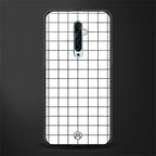 classic grid light edition glass case for oppo reno 2f image