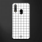 classic grid light edition glass case for vivo u20 image