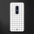 classic grid light edition glass case for vivo v17 pro image