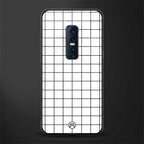 classic grid light edition glass case for vivo v17 pro image