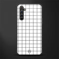 classic grid light edition glass case for realme 6i image