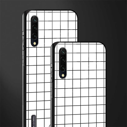 classic grid light edition glass case for mi a3 redmi a3 image-2
