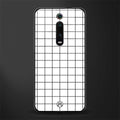 classic grid light edition glass case for redmi k20 pro image