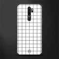 classic grid light edition glass case for oppo a9 2020 image