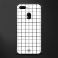 classic grid light edition glass case for oppo a7 image