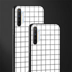 classic grid light edition glass case for realme x2 image-2