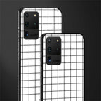 classic grid light edition glass case for samsung galaxy s20 ultra image-2