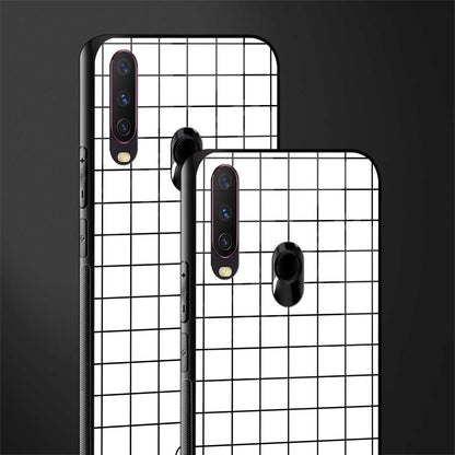 classic grid light edition glass case for vivo y12 image-2