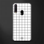 classic grid light edition glass case for vivo y17 image