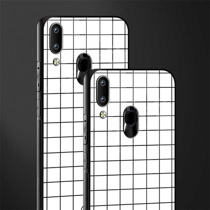 classic grid light edition glass case for vivo y91 image-2
