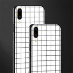 classic grid light edition glass case for vivo v11 pro image-2