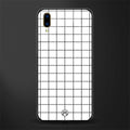 classic grid light edition glass case for vivo v11 pro image
