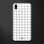classic grid light edition glass case for vivo v11 pro image